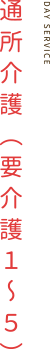 通所介護（要介護１～５）